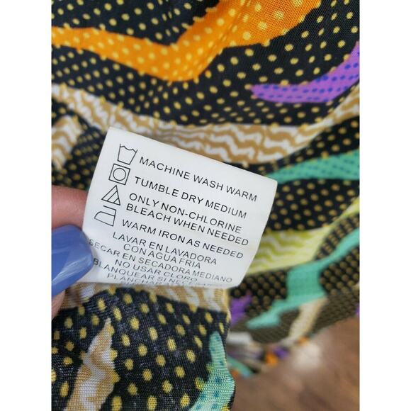 Just Love Women Multicolor Polyester Halter Neck Off Shoulder Long Maxi Dress S - Picture 11 of 12